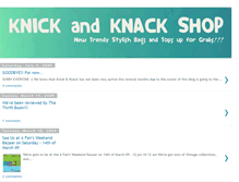 Tablet Screenshot of knickandknackshop.blogspot.com