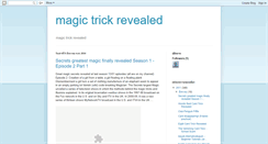 Desktop Screenshot of magiccover.blogspot.com