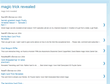 Tablet Screenshot of magiccover.blogspot.com