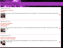 Tablet Screenshot of mypurplepalace.blogspot.com