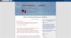 Desktop Screenshot of iamwomanright.blogspot.com