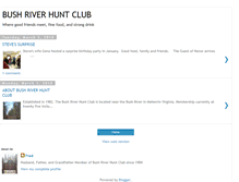 Tablet Screenshot of bushriverhuntclub.blogspot.com