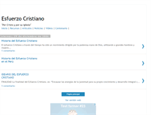 Tablet Screenshot of esfuerzo-cristiano.blogspot.com