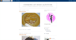 Desktop Screenshot of cookingathighaltitude.blogspot.com