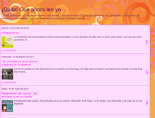 Tablet Screenshot of literaturainfantil-quitaqueahoraleoyo.blogspot.com