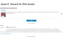 Tablet Screenshot of howardforohio.blogspot.com