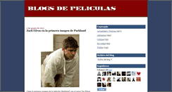 Desktop Screenshot of blogsdepeliculas.blogspot.com