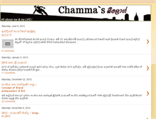 Tablet Screenshot of chammadreams.blogspot.com