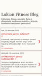 Mobile Screenshot of lukian-fitnessblogg.blogspot.com