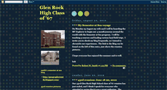 Desktop Screenshot of glenrockclassof67reunion.blogspot.com