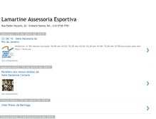 Tablet Screenshot of lamartineassessoriaesportiva.blogspot.com