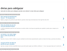 Tablet Screenshot of dietaspara-adelgazar.blogspot.com