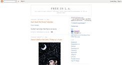 Desktop Screenshot of freeinla.blogspot.com