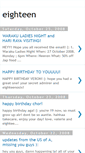 Mobile Screenshot of eighteen-osix.blogspot.com