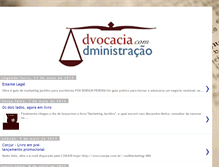 Tablet Screenshot of advocacao.blogspot.com