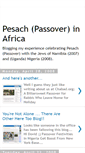 Mobile Screenshot of pesachinafrica.blogspot.com