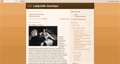 Desktop Screenshot of labyrinthjourneys.blogspot.com