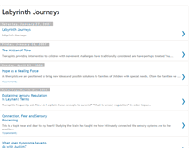 Tablet Screenshot of labyrinthjourneys.blogspot.com