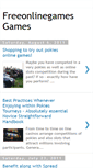 Mobile Screenshot of freeonlinegames-games1.blogspot.com