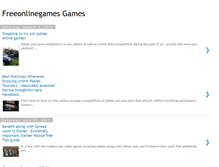 Tablet Screenshot of freeonlinegames-games1.blogspot.com