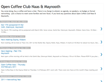 Tablet Screenshot of opencoffeeclubnaasmaynooth.blogspot.com