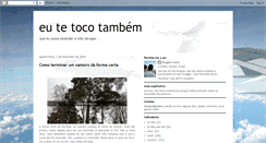 Desktop Screenshot of comoeulevoavida.blogspot.com