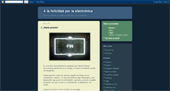 Desktop Screenshot of alafelicidadporlaelectronica.blogspot.com