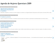 Tablet Screenshot of mujeresciudadanasqro.blogspot.com