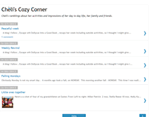 Tablet Screenshot of cheliscozycorner.blogspot.com