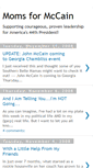 Mobile Screenshot of moms4mccain.blogspot.com