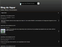 Tablet Screenshot of blogdovapor.blogspot.com