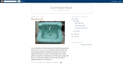 Desktop Screenshot of ilovelovely.blogspot.com