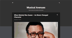 Desktop Screenshot of musicalavenues.blogspot.com