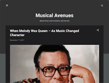 Tablet Screenshot of musicalavenues.blogspot.com