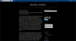 Desktop Screenshot of lagrandepoobah.blogspot.com