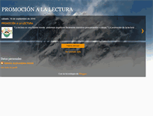 Tablet Screenshot of lecturaprom.blogspot.com