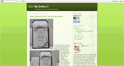Desktop Screenshot of mydollies3.blogspot.com