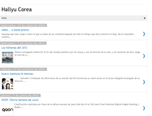 Tablet Screenshot of hallyucorea.blogspot.com
