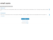 Tablet Screenshot of mind-the-scam.blogspot.com