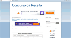 Desktop Screenshot of concursodareceita.blogspot.com