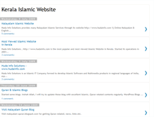 Tablet Screenshot of kerala-islamic-website.blogspot.com