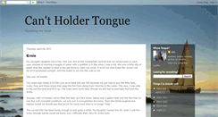 Desktop Screenshot of cantholdertongue.blogspot.com