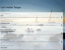 Tablet Screenshot of cantholdertongue.blogspot.com