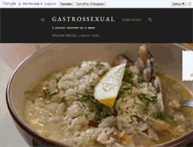 Tablet Screenshot of gastrossexual.blogspot.com