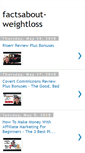 Mobile Screenshot of factsabout-weightloss.blogspot.com