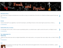 Tablet Screenshot of freakandpsycho.blogspot.com