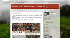 Desktop Screenshot of clovesneves.blogspot.com