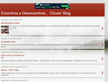 Tablet Screenshot of clovesneves.blogspot.com