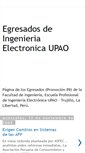 Mobile Screenshot of ing-electronica-upao.blogspot.com