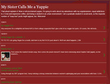 Tablet Screenshot of mysistercallsmeayuppie.blogspot.com